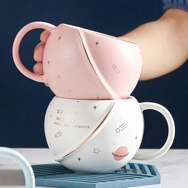 Taza Astronauta Rosa - Imagen 4