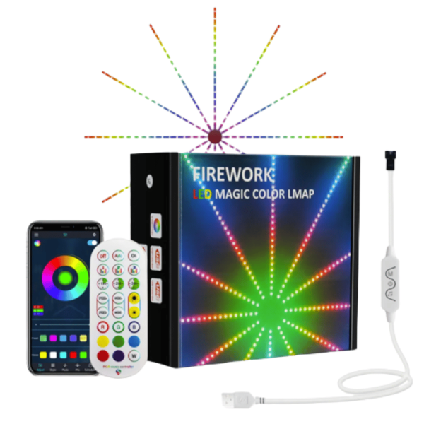 Luz Led Firework