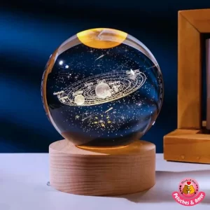 Lámpara Bola de Cristal Sistema Solar tamaño XL (8cm) 3